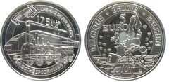 5 euro (175 Aniversario del Tren) from Belgium