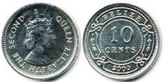 10 cents from Belize