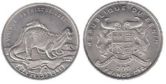 200 francs CFA (Acanthopholis) from Benin