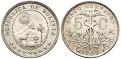 5 centavos from Bolivia