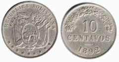 10 centavos from Bolivia