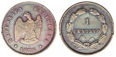 1 centavo from Bolivia