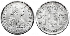 1 real (Charles IV) from Bolivia