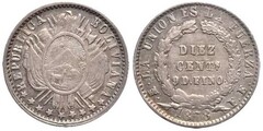 10 centavos from Bolivia