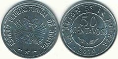 50 centavos from Bolivia