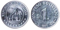 1 peso from Bolivia