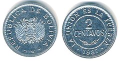 2 centavos from Bolivia