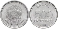 500 cruzeiros from Brazil