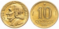 10 centavos (José Bonifácio) from Brazil