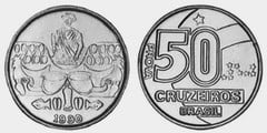 50 cruzeiros from Brazil