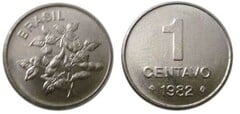 1 centavo (Soybean Plant) from Brazil