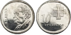 10 cruzeiros (10th Anniversary of the Central Bank) from Brazil