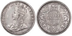 1/2 rupia from British India