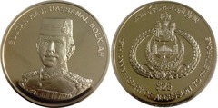 25 dollars (25 Aniversario de la Coronación) from Brunei