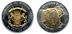 50 francs CFA (Elefante) from Burkina Faso