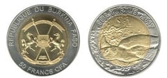 50 francs CFA (Tortuga Marina) from Burkina Faso