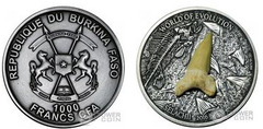 1000 francs CFA (Selachii) from Burkina Faso