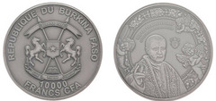 10000 francs CFA (Centenario de la muerte de San Pío X) from Burkina Faso
