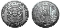 10000 francs CFA (600 aniversario del Concilio de Constanza) from Burkina Faso