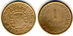 1 escudo from Cabo Verde