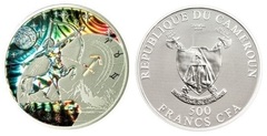 500 francs CFA (Sagitario) from Cameroon