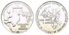 1.500 francs CFA (Copa del Mundo de Fútbol-Alemania 2006) from Cameroon