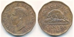 5 cents (George VI) from Canada