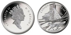 1 dollar (Centenario de la Cobalt Mining) from Canada