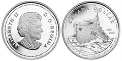 1 dollar (Centenario de la Real Armada Canadiense) from Canada