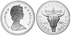 1 dollar (Centenario de la Ciudad de Regina) from Canada
