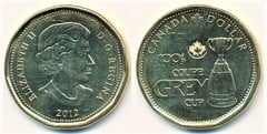 1 dollar (100th Anniversary of the Grey Cup) from Canada