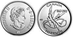 10 cents (Alas de la Paz) from Canada