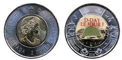 2 dollars (D-Day -Color) from Canada