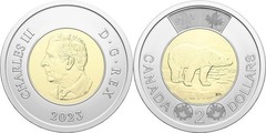 2 dollars (Carlos III) from Canada