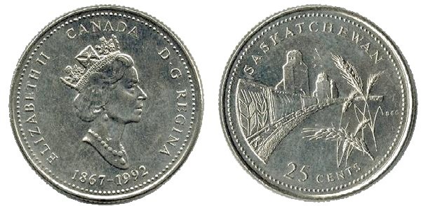 Photo of 25 cents