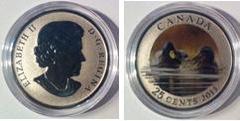 25 cents (Mallard duck) from Canada