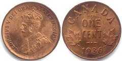 1 cent (George V) from Canada