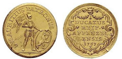 1 ducat from Swiss cantons