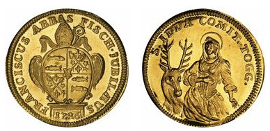 Photo of 1 ducat (50º aniversario de la primera misa del Abad. 500 aniversario de la muerte de Santa Idda de Toggenburgo)
