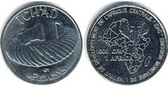 1.500 francos (1 Africa) from Chad
