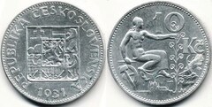 10 korun from Czechoslovakia