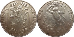 100 korun from Czechoslovakia