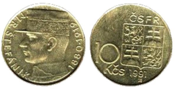 Photo of 10 korun (Milan Rastislav Štefánik)