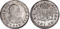 1/2 real (Fernando VII) from Chile