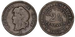 2 1/2 centavos from Chile