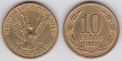 10 pesos from Chile