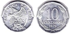 10 centavos from Chile