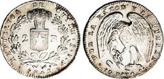 2 reales from Chile