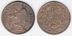 40 centavos from Chile