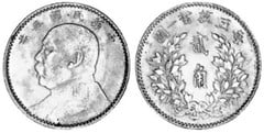 20 cents (Yuan Shikai) from China-Provinces